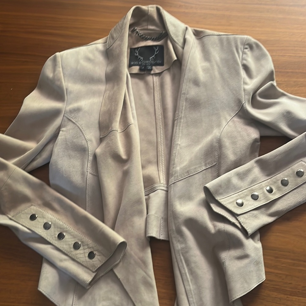 Tan jacket from Bod&Christensen